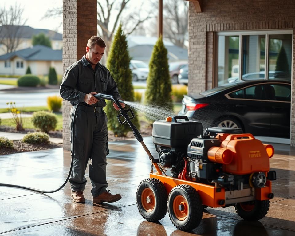 Norcross commercial pressure washing